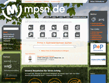 Tablet Screenshot of mpsn.de